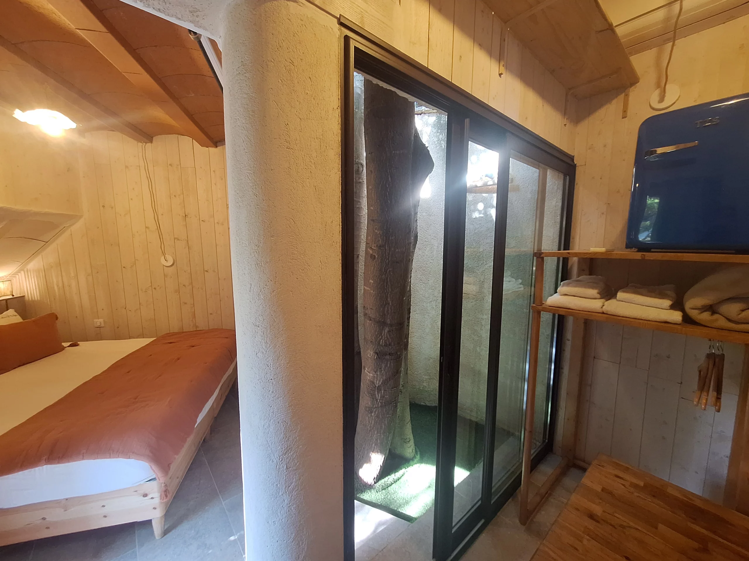 chambre terrasse nid