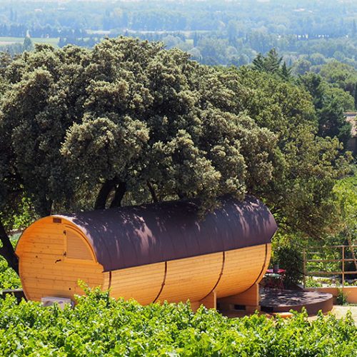 gîte insolite, gite tonneau, gite vignes